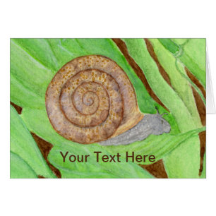 Snail Watercolor