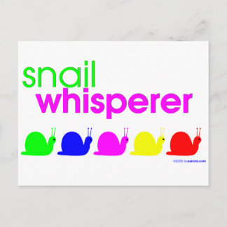 Snail Whisperer Postcard