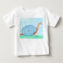 Snail With a Blue Shell