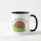 Snailed It Black Ringer Mug