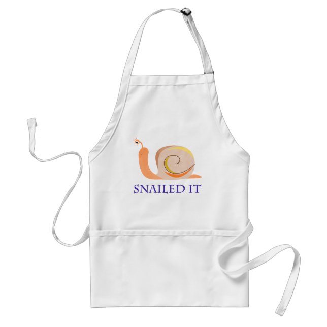 Snailed It Standard Apron (Front)