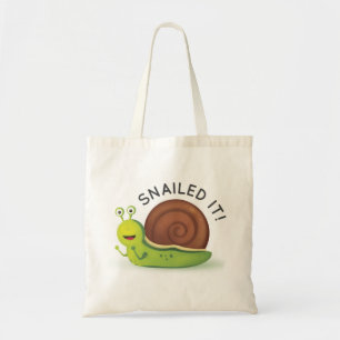 Snailed It Tote Bag