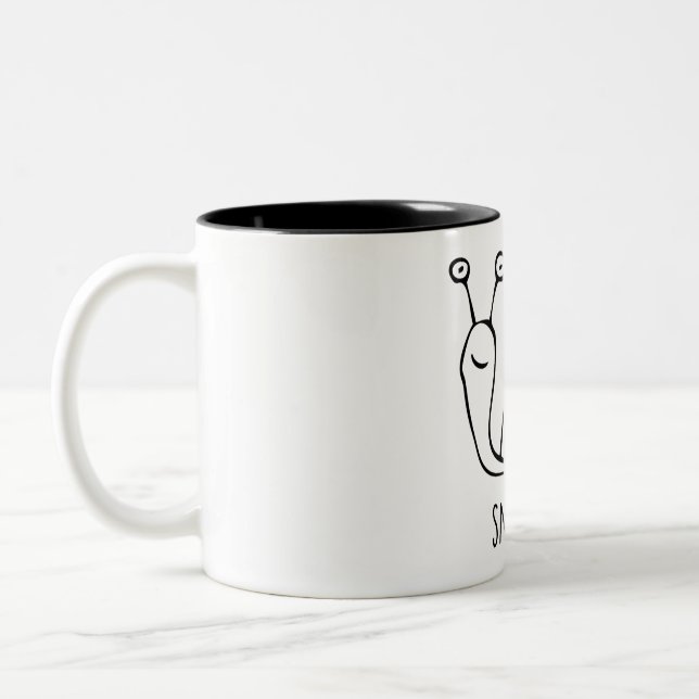 Snailed It Two-Tone Coffee Mug (Left)