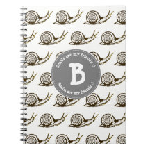 Snails are my Friends Monogram