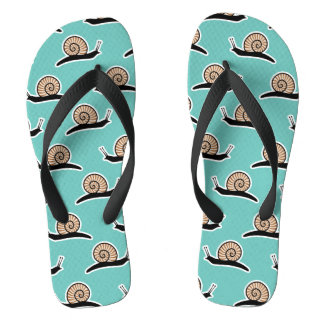 Snails Flip Flops