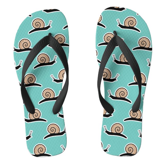 Snails Flip Flops (Footbed)
