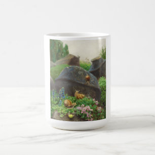 Snails in a Rock Garden (by H.A. Brendekilde) Coffee Mug