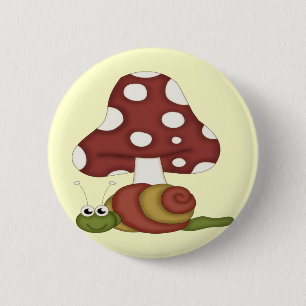Snails Life 2 Inch Round Button