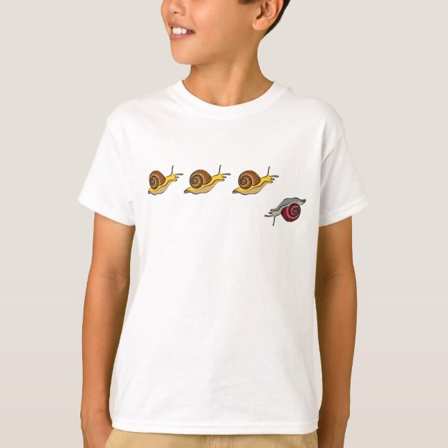 snails rule T-Shirt (Front)