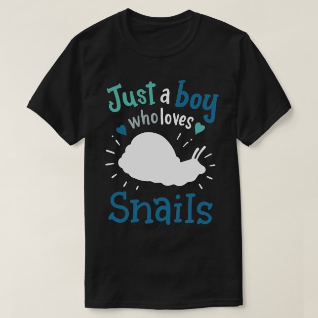 Snails Snail Lover 2 T-Shirt (Design Front)