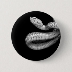 Snake 2 Inch Round Button