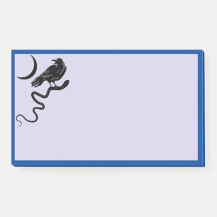 Snake and Raven Sticky Post-it Notes