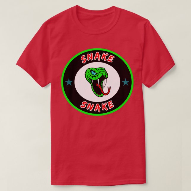 Snake animal gift cobra boa mamba reptileTShirt  T-Shirt (Design Front)