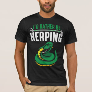 "Snake Animal Zoologist Occupation Herpetology  " T-Shirt