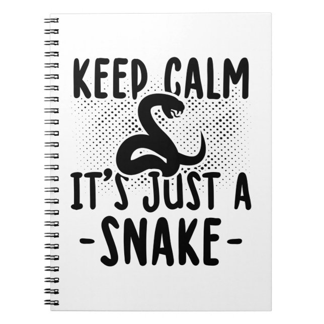 Snake as a pet | Snakes reptile gift Notebook (Front)