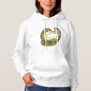 Snake at Music with Triangle.PNG Hoodie