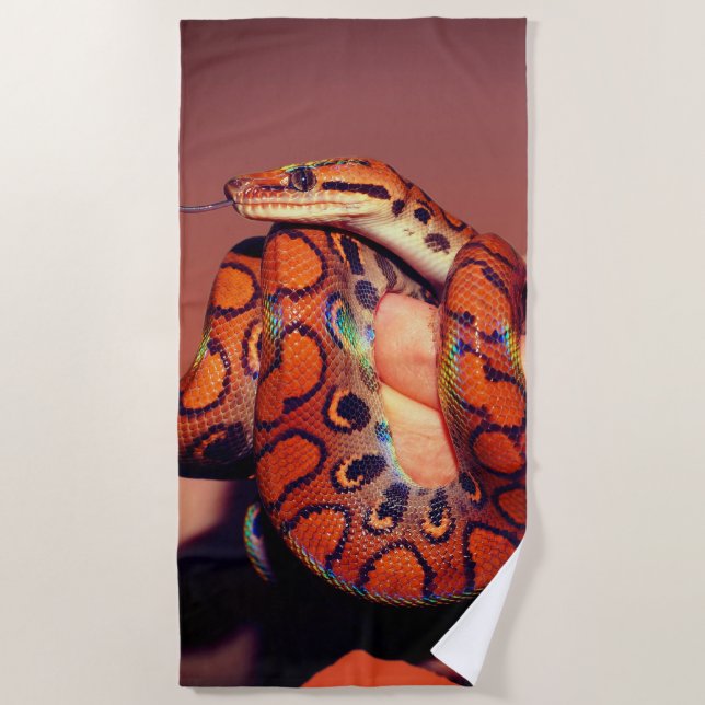 Snake Beach Towel (Front)