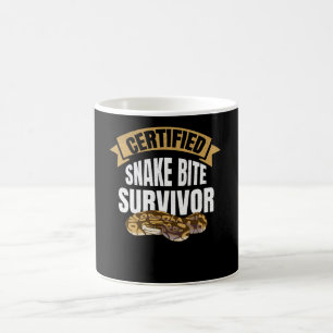 Snake Bite Survivor Get Well Recovery Gifts Coffee Mug