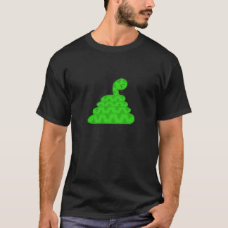 Snake Black Tee