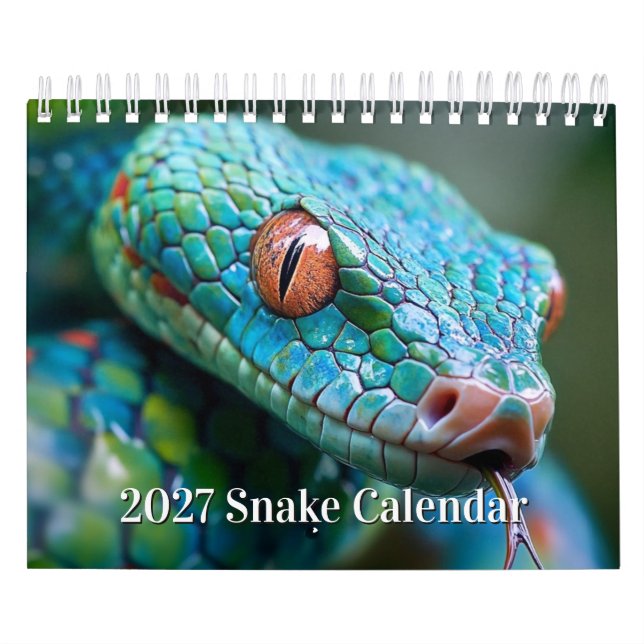 Snake Calendar 2027 (Cover)