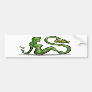 Snake Charmer Bumper Sticker