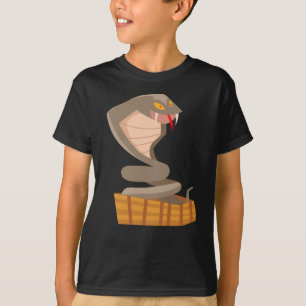 Snake Cobra snakes pet reptile animal python gift T-Shirt