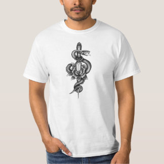 Snake, dagger and rose T-Shirt