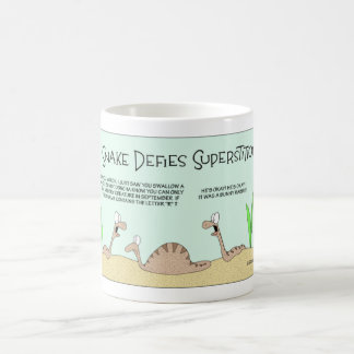 Snake Defies Superstition Coffee Mug
