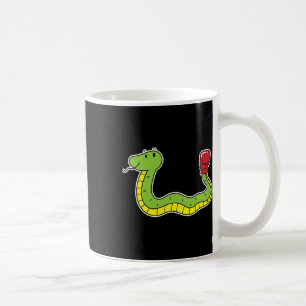 Snake Does Boxing  Coffee Mug