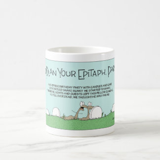 Snake Epitaph Coffee Mug