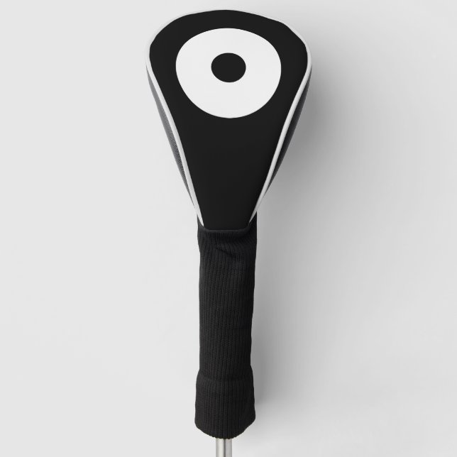 Snake eye golf head cover (Front)