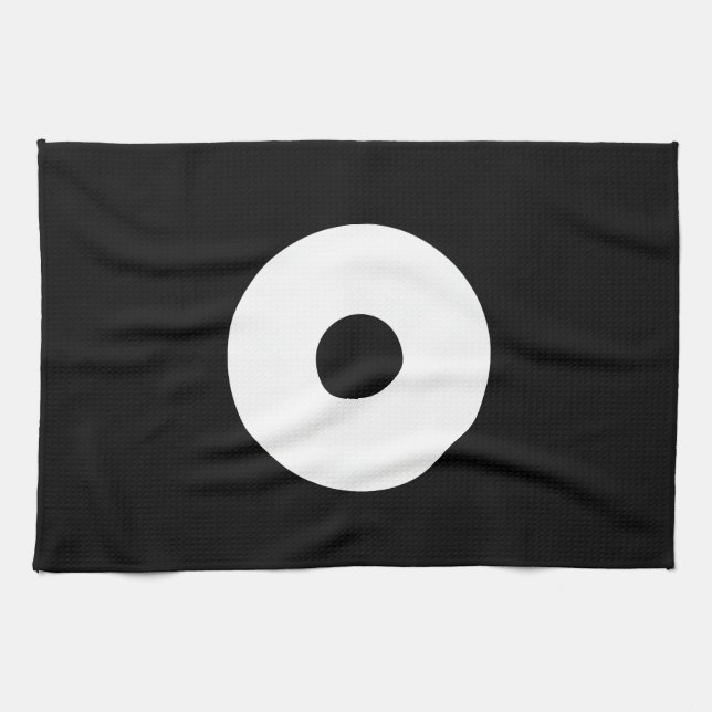 Snake eye kitchen towel (Horizontal)