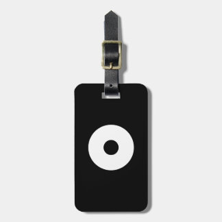 Snake eye luggage tag
