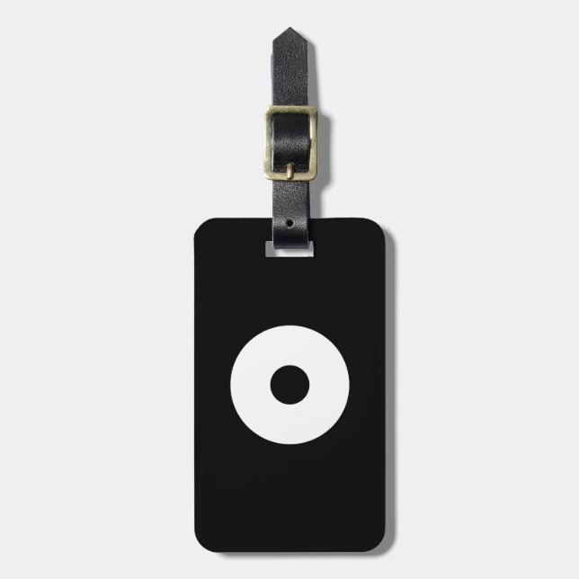 Snake eye luggage tag (Front Vertical)