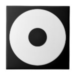 Snake eye tile<br><div class="desc">This KAMON is called 'Janome' in Japan.</div>