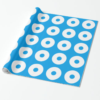 Snake eye wrapping paper
