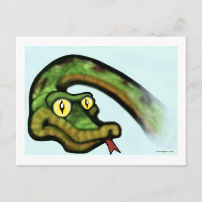 Snake Eyes Postcard (Front)