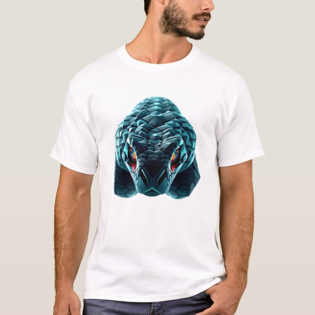 Snake Face Floats Free T-Shirt (Front)