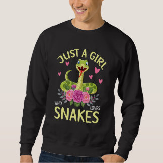 Snake For Girls Women Snake Kids Toddler Sweatshirt