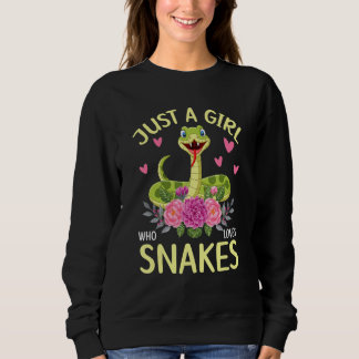 Snake For Girls Women Snake Kids Toddler Sweatshirt