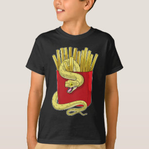 Snake French fries T-Shirt