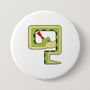 Snake Game 3 Inch Round Button