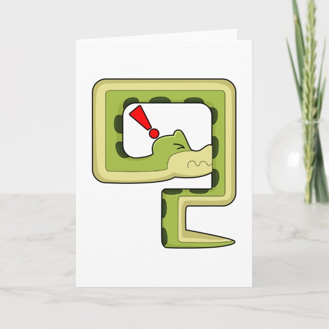 Snake Game Card (Front)