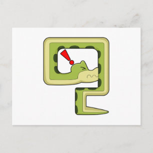 Snake Game Postcard