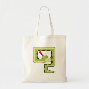Snake Game Tote Bag