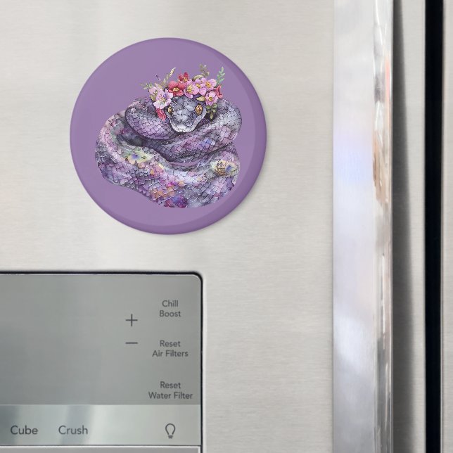 Snake Gate Floral Garden Magnet (In Situ (Fridge))
