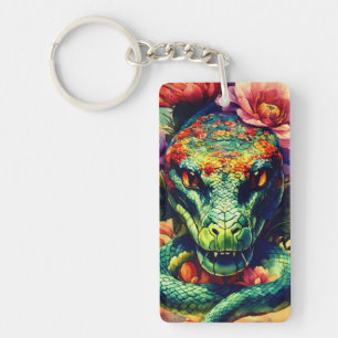 Snake head  keychain