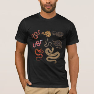 Snake Hunter Reptile Collector Animal Education T-Shirt