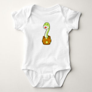Snake in Jar Baby Bodysuit