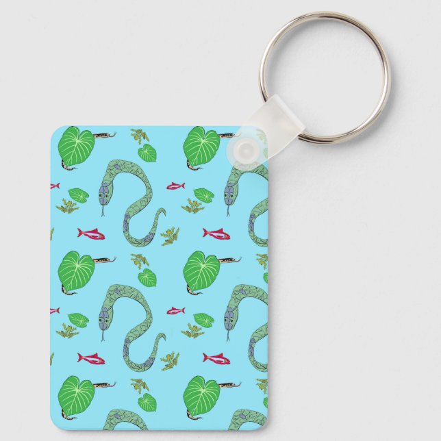 Snake Keychain New Year (Back)